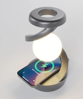 SpiralGlow Touch Lamp