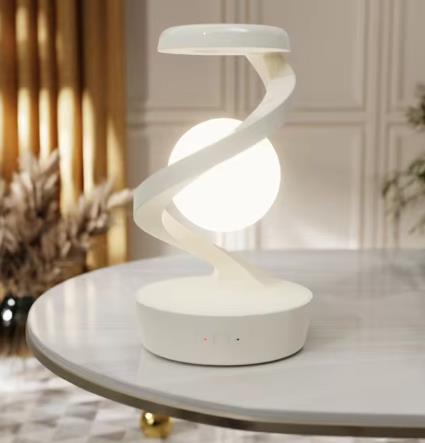 SpiralGlow Touch Lamp