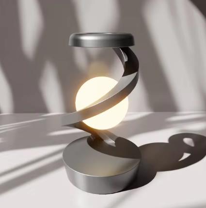 SpiralGlow Touch Lamp