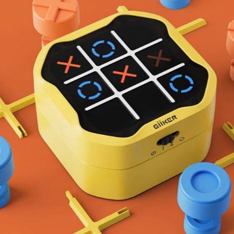 Jike Super Tic-Tac-toe Educational Electronic Toy Children Board Game Fun Chess Battle Game Gift